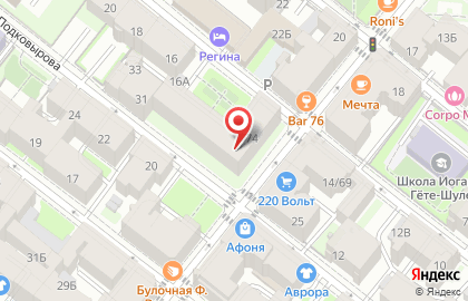 Дом Плюс в Петроградском районе на карте