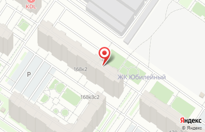 Жилой комплекс Юбилейный на Широтной улице на карте