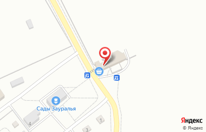 Продуктовый магазин Привет в Кургане на карте