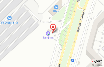 Таиф-нк азс на проспекте Чулман, 109 на карте