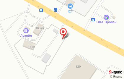 Автостоянка в Саратове на карте