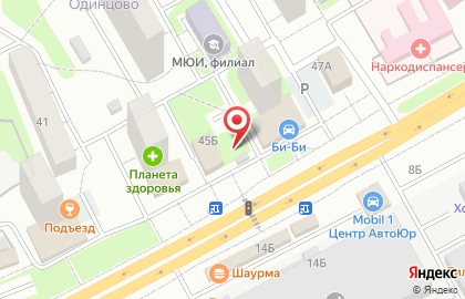 Компания по разработке и продвижению сайтов OdinWeb на карте