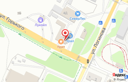Шиномонтажная мастерская на ул. Логинова, 2д на карте