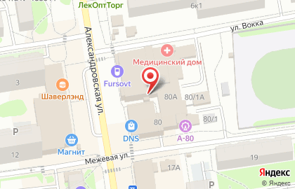 Киоск по продаже печатной продукции в Санкт-Петербурге на карте