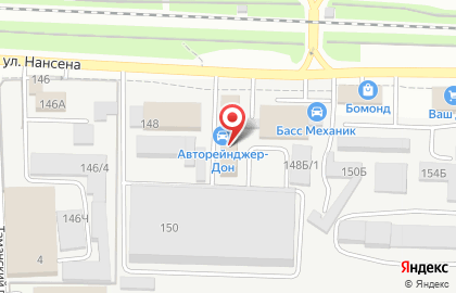 Торгово-сервисная компания Аква Плюс в Ростове-на-Дону на карте