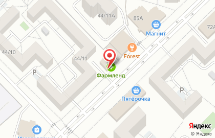 Аптека Фармленд в Казани на карте