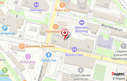 Хостел Адмиралъ на карте
