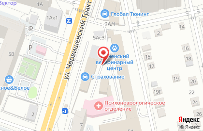 Olimp на Червишевском тракте на карте