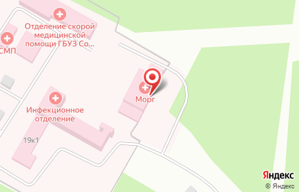 Бюро судебно-медицинской экспертизы, Верхнепышминское районное отделение на карте