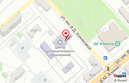 Центр дополнительного образования детей Заводского района на карте
