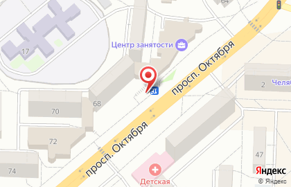 Продовольственный магазин Северок на карте