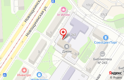 Автошкола Московский технологический колледж на улице Академика Бочвара на карте