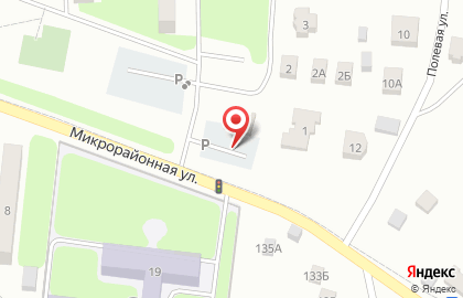 Продуктовый магазин на Микрорайонной, 2Б на карте