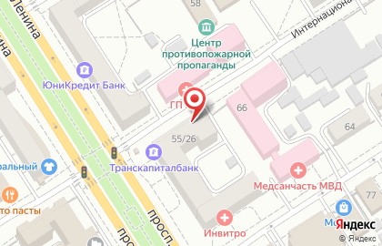 Алтай Стройпласт на проспекте Ленина на карте