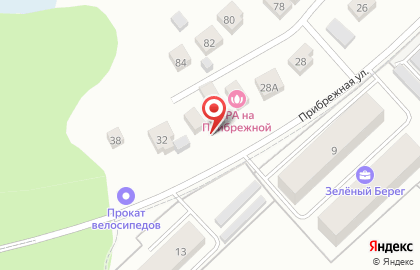 Камская Стекольная Компания на Прибрежной улице на карте