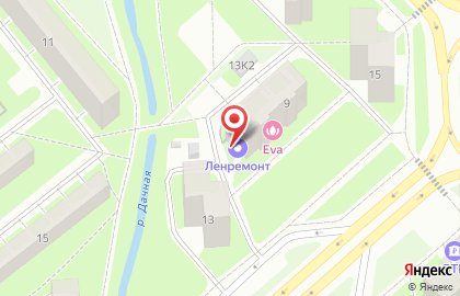 Компания ЛенЗапчасти на проспекте Ветеранов на карте