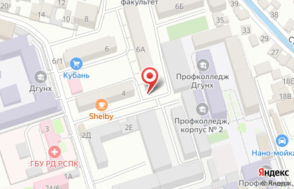 Продовольственный магазин в Кировском районе на карте