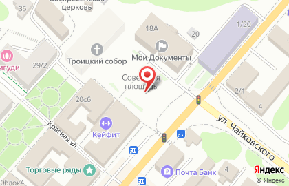 Проффит ООО на Советской площади на карте
