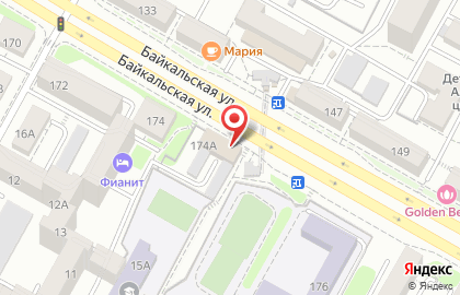 Клуб смешанных единоборств Феникс мма на Байкальской улице, 174а на карте