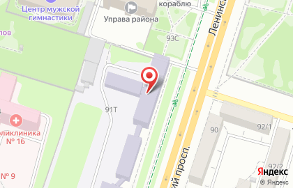 РГСУ, Российский государственный социальный университет в Левобережном районе на карте