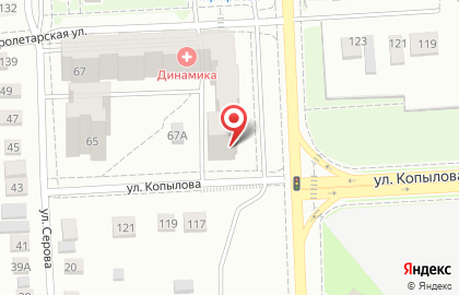 ПСК на улице Академика Киренского на карте