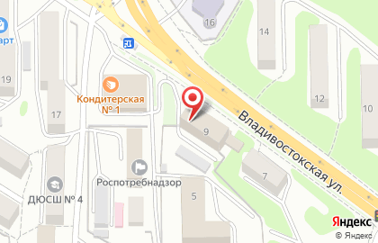 Ростелеком для дома в Петропавловске-Камчатском на карте