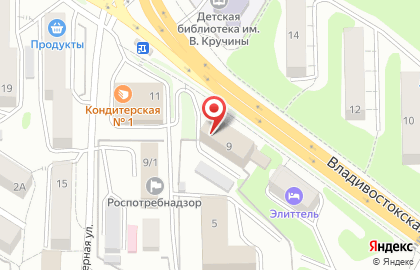 Интернет провайдер Ростелеком для дома в Петропавловске-Камчатском на карте