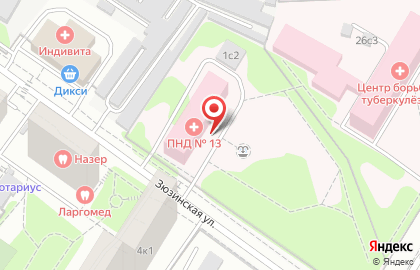 Главное бюро медико-социальной экспертизы по г. Москве на Каховской на карте