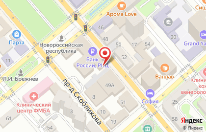Прокуратура г. Новороссийска на карте