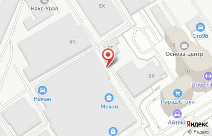 Производственно-строительная компания Элемент в Орджоникидзевском районе на карте