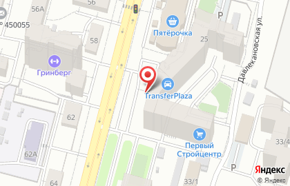 Центр тестирования на карте