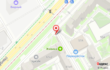 Киоск по продаже печатной продукции в Верх-Исетском районе на карте