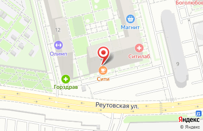 Ремонтная мастерская RBT-Service на Реутовской улице на карте
