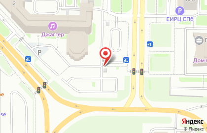 Автостоянка в Санкт-Петербурге на карте