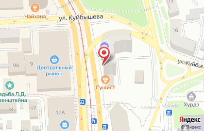 Служба экспресс-доставки Сдэк в Советском районе на карте