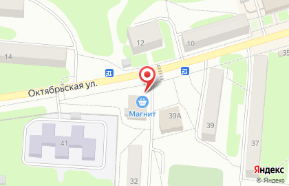 Супермаркет Магнит в Туле на карте