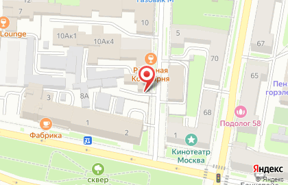 Правовой центр банкротства в Ленинском районе на карте