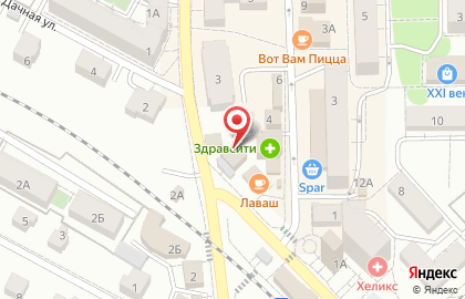 Кафе Максимка на Вокзальной улице на карте