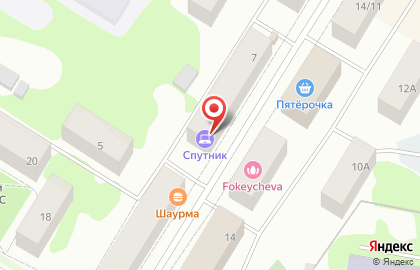 Сервисный центр Спутник в Сыктывкаре на карте