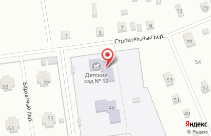 Детский сад №12 на Полевой улице на карте