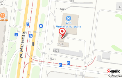 Компания по лазерной резке и гибке металла СибТрансСнаб на улице Малахова на карте