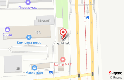 Торговая компания Большие Колеса на проспекте Космонавтов на карте