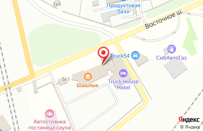 Магазин грузовых автозапчастей Механик в Новосибирске на карте