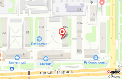Управление МВД России по Оренбургской области на карте