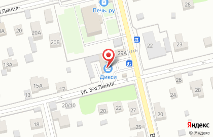 Гипермаркет Дикси в Москве на карте