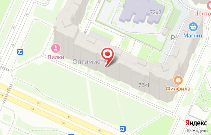 Центр изучения английского языка Оксфорд в Санкт-Петербурге на карте