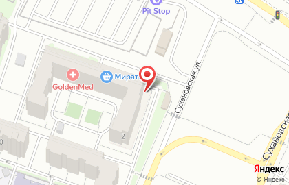 Супермаркет Мираторг в Москве на карте