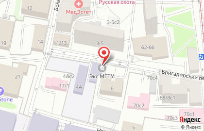 Московский государственный технический университет им. Н.Э. Баумана в Москве на карте