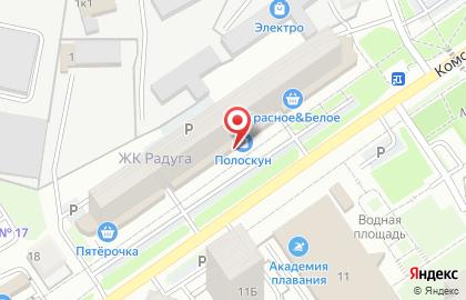Автошкола Старт в микрорайоне Будённого на карте