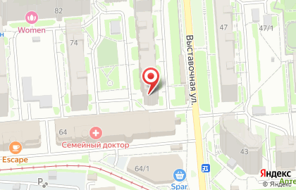 Национальная почтовая служба в Горском микрорайоне на карте